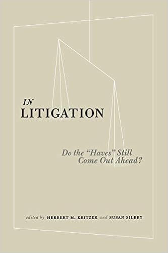 Amazon In Litigation Do The Haves Still Come Out Ahead Kritzer Herbert M Silbey Susan S Law