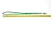 Black Lanyard 50 Pcs Black Lanyards with Swivel Hook Bulk 17.5-Inch Badge Nylon Lanyards for ID Name Card (Black) (Green3)