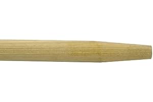 Weiler 44574 48" Hardwood Handle, Tapered Wood Tip, 7/8" Diameter, Made in The USA
