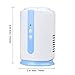 Ozone Generator,Mini Fridge Freezer Freshener, Air Purifier Air Cleaner,Odor Allergies Allergen Eliminator Cleaner for Room, Home, Pets, Smoke, Dust, Smokers,Fridge,Toilet,Shoe Cabinet Deodorizer