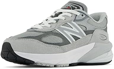 Amazon.com | New Balance Kid's 990 V6 Sneaker, Grey/Silver, 2