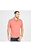 Nautica Men's Classic Fit Short Sleeve Solid Soft Cotton Polo Shirt, Dreamy Coral, Medium