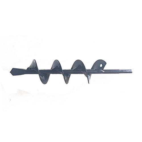 xingxinqi Garden Auger Spiral Drill Bit 8.7 Inch Flower Planter Bulb HEX Shaft Drill Auger Yard Gardening Bedding Planting Hole Digger Tool