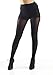 ABSOLUTE SUPPORT Opaque Compression Tights for Women 20-30mmHg - Graduated Support Compression Stockings with Open Toe for Lymphedema, Diabetic, Swelling, Arthritis - Black, X-Large - A214BL4