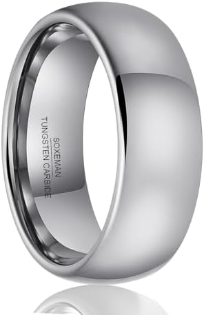 OAKKY Men's Stainless Steel Billiard 8 Ball Signet Lucky Gothic