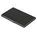 WOVTE Super Light Business Card Holder Stainless Steel Business Card Case-Black