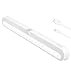 LED Closet Light, BLS Rechargeable Motion Sensor Light Strip Battery Operated Lights Super Bright Cordless for Kitchen Under Cabinet Wardrobe Gun Safe (2 Sensor Modes) Sensor & Light Beam Adjustable