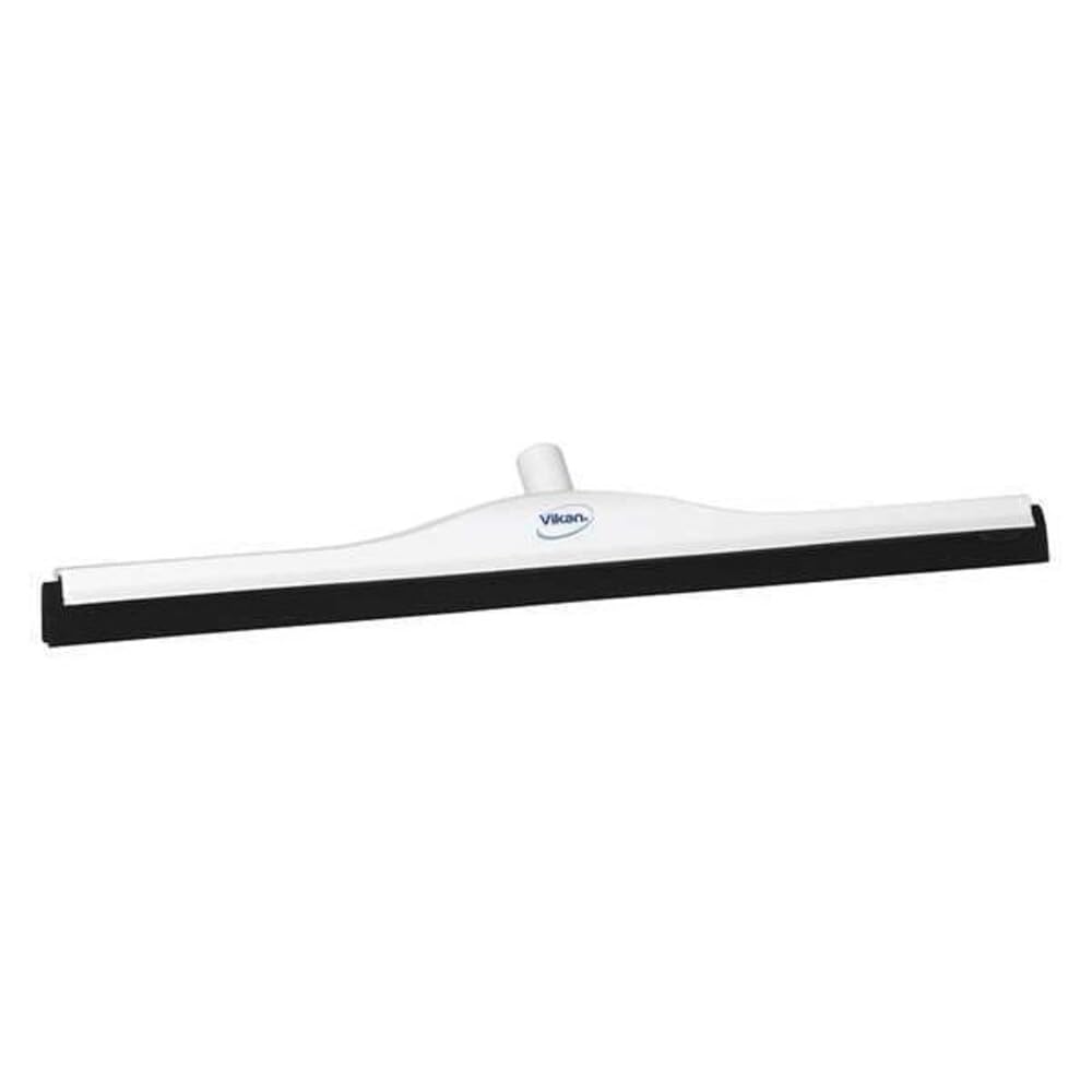 Vikan, White Squeegee,Fixed Head,Floor,28",PP/RB, 7755