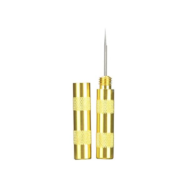 4 Stück Airbrush, Nylon Flaschenrohrreiniger Set Edelstahlhalter Airbrush Reinigung für Flaschengläser Strohreinigung – Bild 7