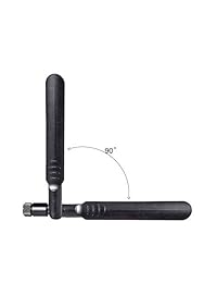 2 x 8dBi WiFi RP-SMA Male Antenna 2.4GHz 5.8GHz Dual Band +2 x 15CM U.FL IPEX to RP-SMA Female Pigtail Cable for Mini PCIe Card Wireless Routers, PC Desktop, Repeater, FPV UAV Drone and PS4 Build