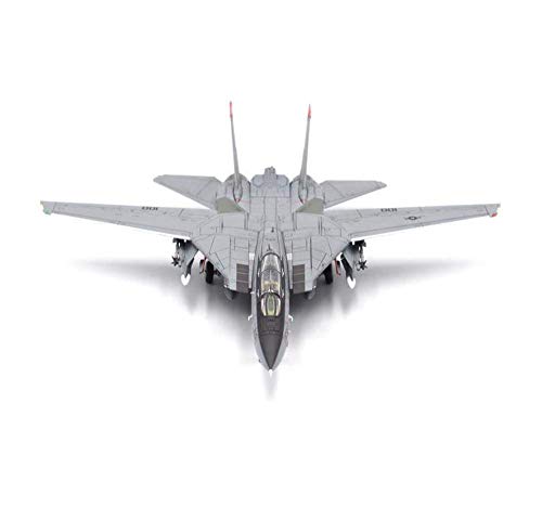 1yess 1:72 Militär F-14A Tomcat Kämpfer VF-41 Black Ace Squadron Legierung Modell, Erwachsene Geschenk und Collectibles… – Bild 5