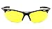Pyramex Safety Avante Eyewear, Black Frame, Amber Lens