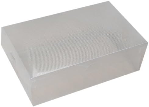 TOOGOO(R) 6x caja de zapatos de plastico plegable - Transparente: Amazon.es: Hogar