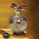 StealStreet SS-A-51618 Crystal Jewel Perfume Bottle Scented Fragrance Container