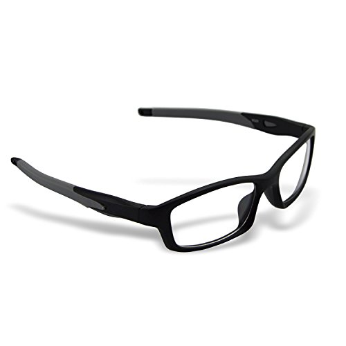 Elemart Unisex Shatterproof Lens Stylish Sports Glasses Frames with