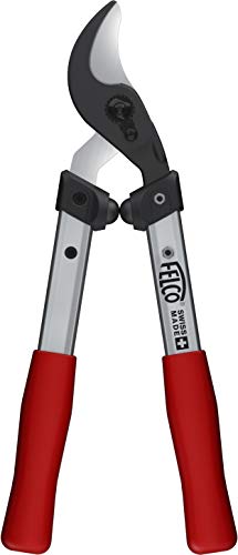 FELCO 211-40 Astschere (Länge 40 cm, ziehender Schneidkopf, Baumschere Schnitt-ø 35 mm, Griffe aus Aluminium…