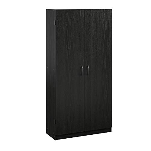 Ameriwood Home SystemBuild Dawson 60" Storage in Black Oak