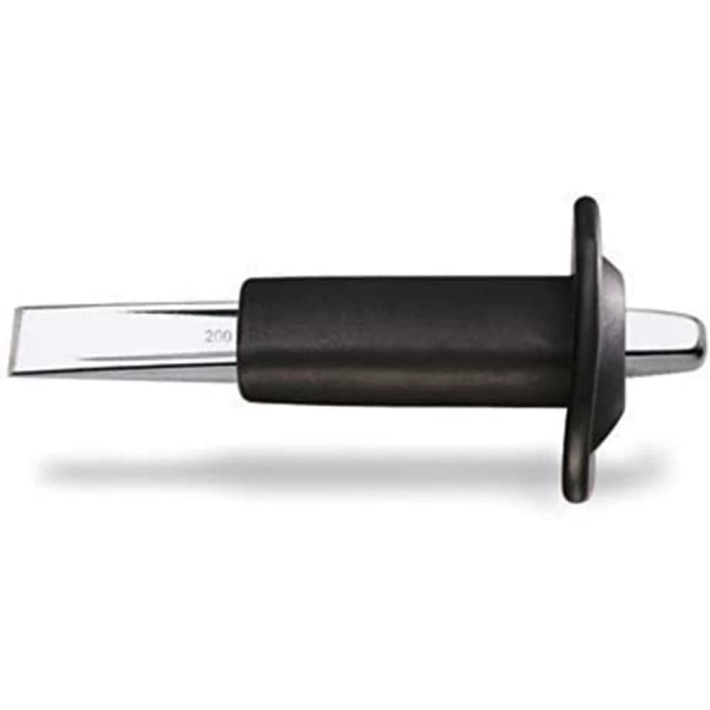 Beta 350015 Model 35 PM250 Flat Cold Chisel with Hand Guards, Ribbed Type, 29mm x 250mm