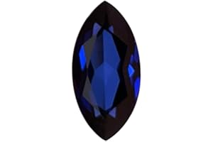 Instagem Synthetic Marquise Cut Swiss Made Rough Blue Sapphire from 2.5x1.25MM-12x6MM