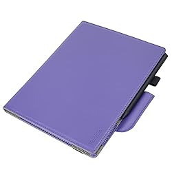 KuRoKo Book Folio Case Cover with Hand Strap and