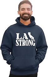 Go All Out Large Navy Blue Mens LA Strong Los