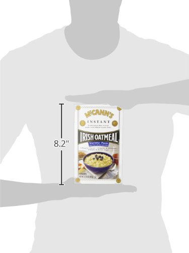 MCCANN’S INSTANT VARIETY PACK IRISH OATMEAL, 12.7 OUNCE (PACK OF 12)