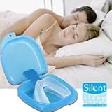 Silent Sleep Teeth Mouth Guard - Stop Teeth Grinding and Clenching - Best Teeth Grinding Solution on the Market 100% Satisfaction Guaranteed!