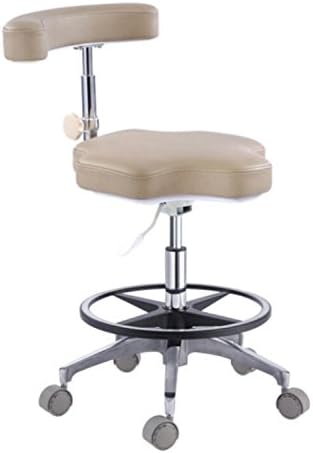 YOHOSO Unique Shape Micro Fiber Leather Nurse Chair Portable Mobile Dental Chair Armrest 360 Rotation QY90B-NC-XW