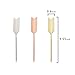 HOKPA Cocktail Picks Arrow, Stainless Steel Reusable Toothpicks Appetizers Sticks for Fruit Cherries Olive Martini Bar Cocktail Picks (9PCS Arrow)