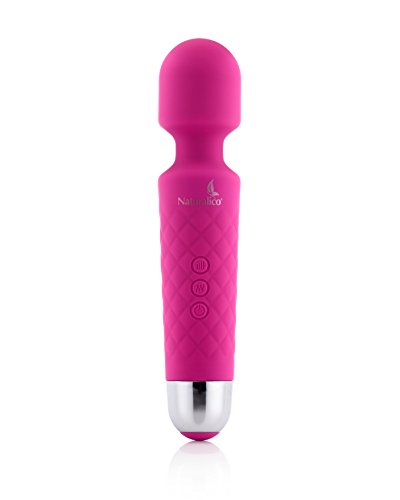 Wireless Mini Wand Massager, Waterproof 20x Multi-Speed Vibrations