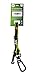 Dog Seatbelt Strap by 2PET - Adjustable Dog Seat Belt for All Breeds – Use with Harness – All Car Makes – Carabiner Clip Leash – Green and Black