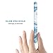 Fingic for iPhone 6s Case,iPhone 6 Case,Marble Blue Bling Glitter Design Hybrid Flexible Soft Rubber Hard PC Bumper Shockproof Full Body Protective Phone Case Cover for Apple iPhone 6S/iPhone 6-Blue