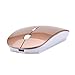 Cywulin Rechargeable Slim Silent Mouse Wireless Mouse Gaming Mouse for PC Laptop Games GD for Desktop, Laptop, PC, Pro Noteboook, (Rose Gold)thumb 3