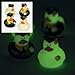 Fun Express Mini Glow in The Dark Graduation Duckies (Bulk Set of 24) Graduation Gifts and Party Supplies