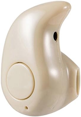 Esonstyle Mini Ultra-small S530 4.0 Stereo Bluetooth Headset Earphone Earbud for Iphone (Khaki)