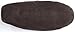 SNUGRUGS Womens Dark Brown Wool Lined Moccasin Slippers with Suede Sole.