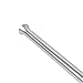 Umbra 244925-410-REM Chroma Tension Rod – Adjustable Tension Curtain Rod for Curtains and Sheer Curtains, 54 to 90 Inches, Nickel