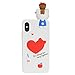 iPhone X Case, Phenix-Color 3D Cute Cartoon Soft Silicone Hello Kitty Gel Back Cover Case for iPhone X(2017) Case Amp Prime (#11)