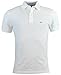 Tommy Hilfiger Mens Custom Fit Solid Color Polo Shirt - L - White