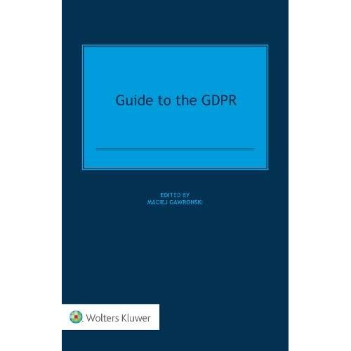 Guide to the GDPR