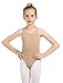 DANSHOW Women and Girls Nude Seamless Camisole Undergarment Leotard with Transition Straps