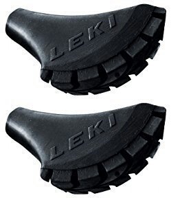 LEKI Walking Rubber Buffer Pad 1 Pair Rubber Buffer for Nordic Walking Poles Rubber Buffer Rubber Tip Walking