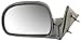 Dorman 955-305 Driver Side Manual Door Mirror - Folding Compatible with Select Models, Black
