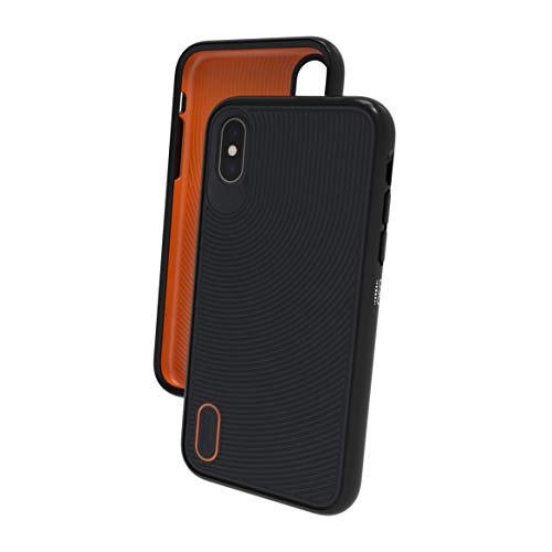 Gear4 Battersea Series Protective Slim Case Cover for Apple iPhone X 10 - Black