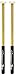 Vic Firth Corpsmaster Multi-Tenor mallet -- x-hard