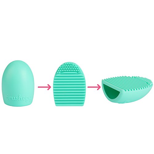 Makeup Washing Brush Cleaner Eggs Scrubber Tool for Cosmetic Brushes - Thumbnail 4