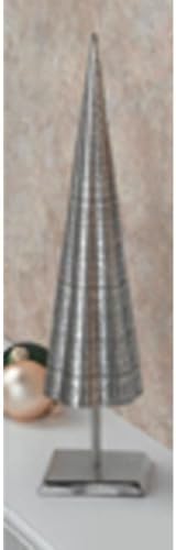 Christmas Decor Tree 17in Silvertone (d) Regal Art and Gift