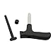 OrliverHL Durable Stainless Steel Coconut Opening Hole Driller Slicer Kitchen Tools Cut Knife Hole Tools +Cleaning Stick