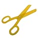 Giant Scissors Prop Plastic Scissor Novelty Gag Gift Toy Kit for Halloween Clown Costume Photo Prop - Yellow