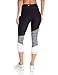 X By Gottex Women's Colorblock Capri with Back Pocket